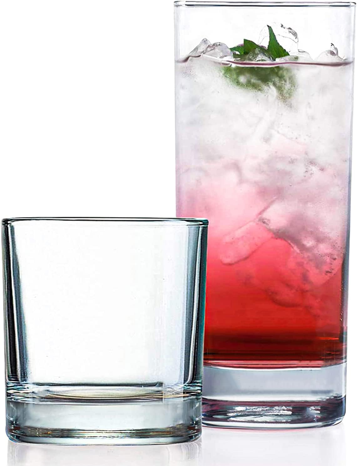 Everyday Drinking Glasses Set of 8 for All Your Beverages