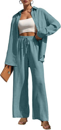 Stylish Lepunuo Two Piece Lounge Outfit for Women's Everyday Comfort