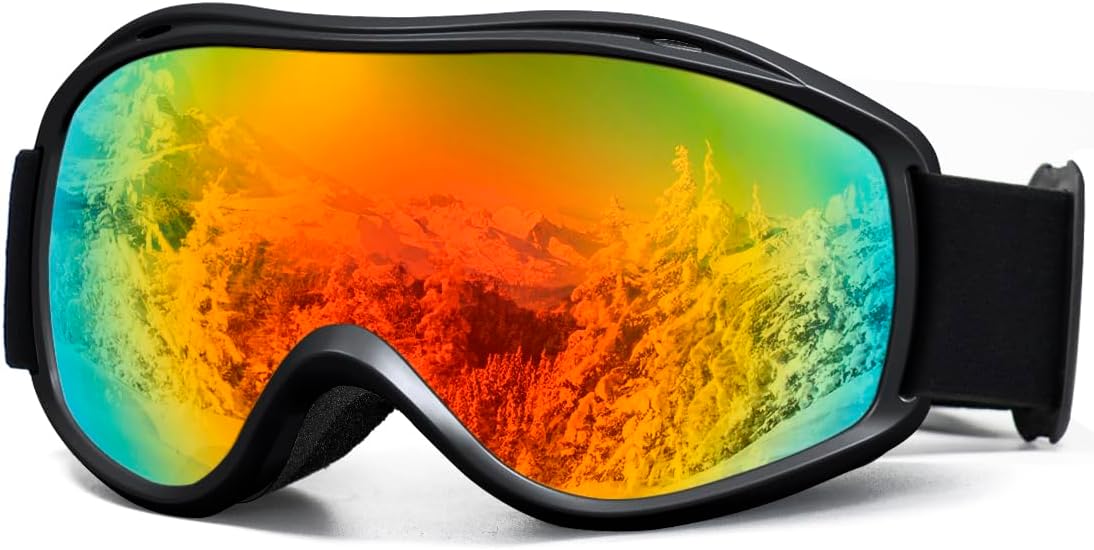 Anti-Fog OTG Ski Goggles: Clear Vision on the Slopes!