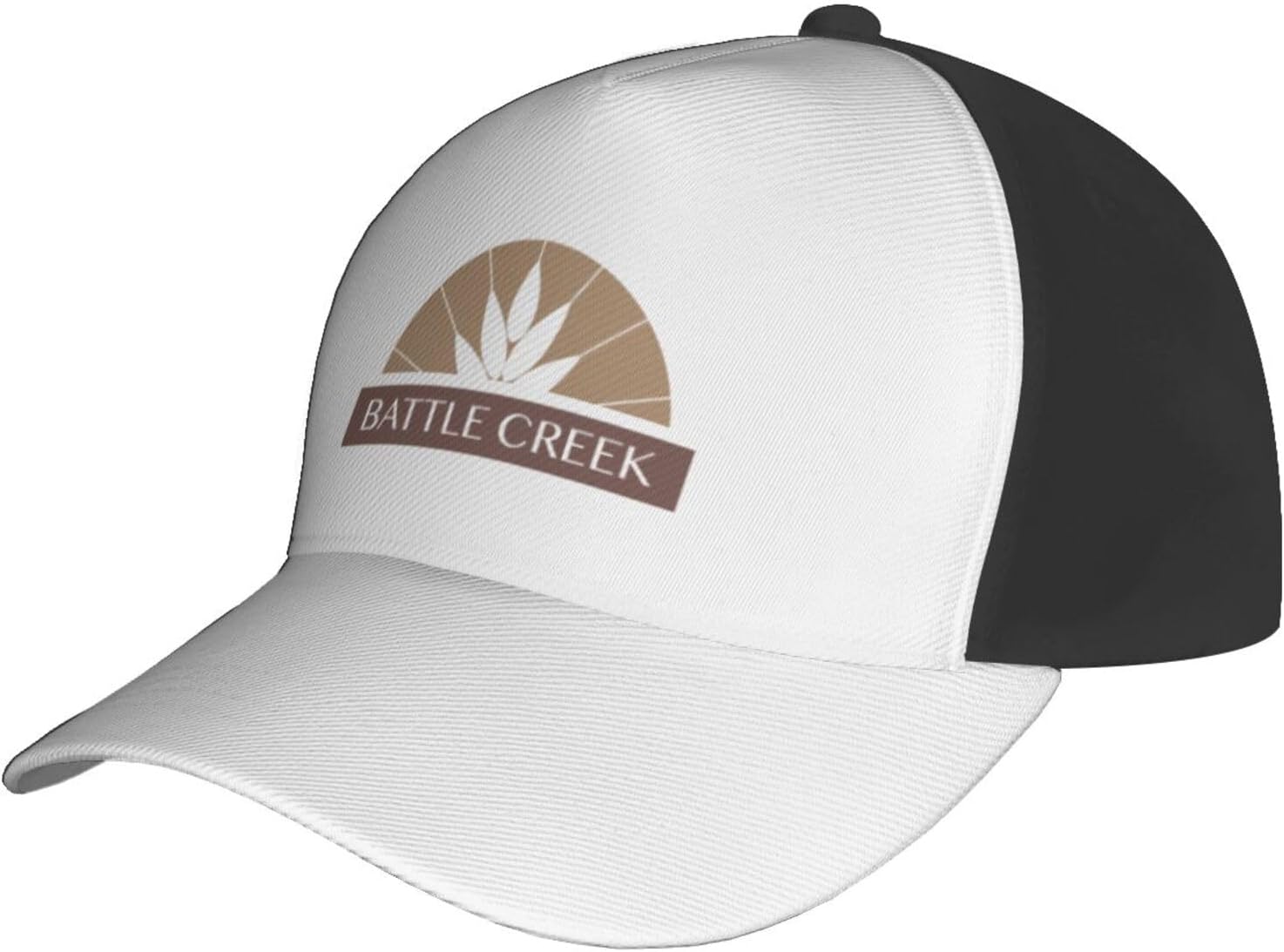 Battle Creek Michigan Flag Cap - Adjustable Custom Fit!