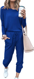 Women 2 Piece Casual Pant Set Sweatsuit - Comfortable Lounge Wear