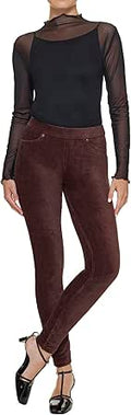 HUE Women's Corduroy Leggings - Comfortable Everyday Fit