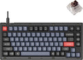 Keychron V1 Custom 75% Mech Keyboard - Hot-swappable Keychron K Pro Brown Switch