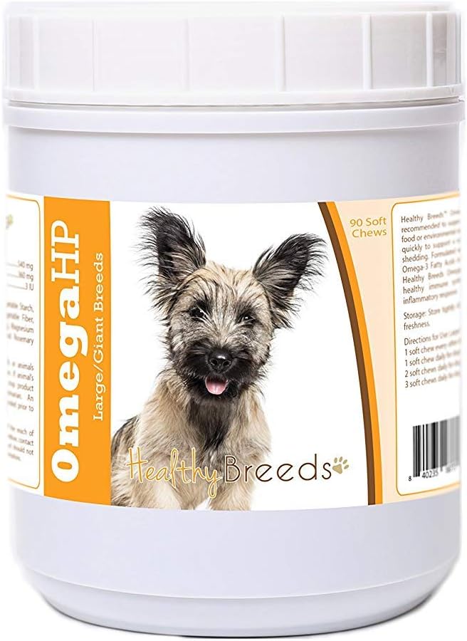 Healthy Breeds Skye Terrier Omega HP Fatty Acid Chews for Dogs