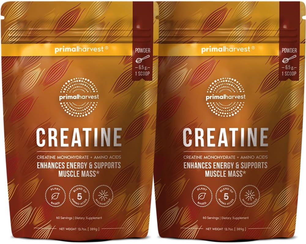 Primal Harvest Creatine Powder for Enhanced Strength and Recovery