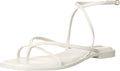 Steve Madden Women's Agree Sandal - Casual Square Toe Ankle Strap
