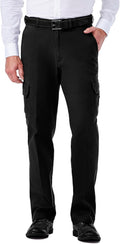 Haggar Men's Comfort Stretch Classic Fit Cargo Pant - Everyday Comfort