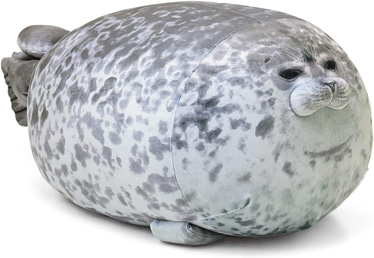 MerryXD Chubby Seal Pillow: Cute & Plush (13 inch)