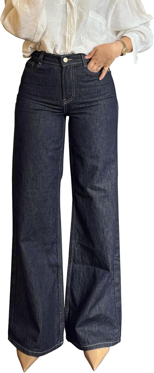 ZERMOM Women's Wide Leg Jeans for Casual and Stylish Looks