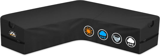 Zettum Outdoor V-Shaped Sectional Cover for Patio Furniture
