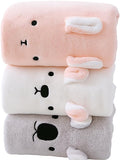 Toddler Hooded Bath Towels 3-Pack 57x27 in - Soft, Quick Dry