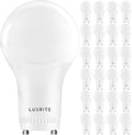 LUXRITE A19 LED GU24 Bulb 60W Equivalent - Bright, Dimmable Warm White