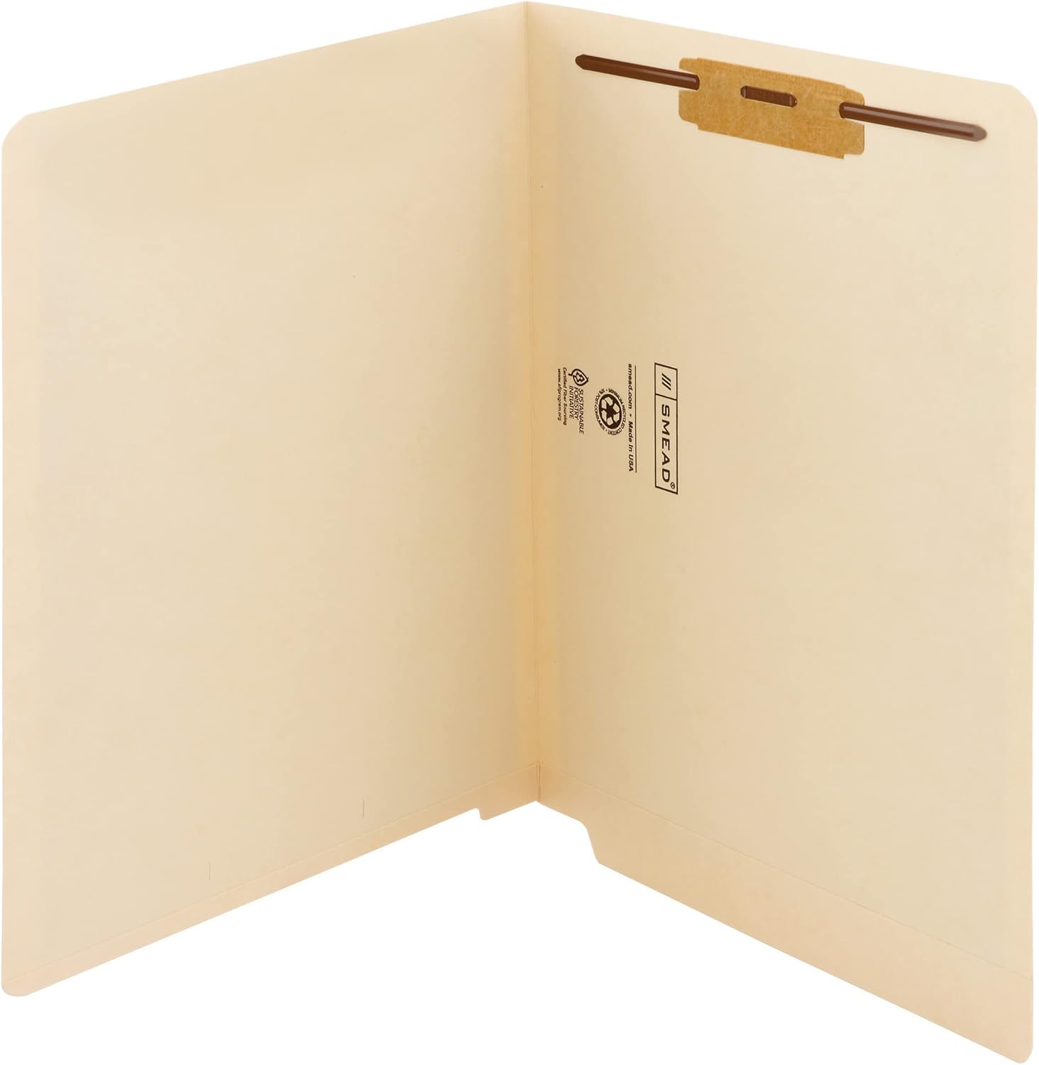 Smead End Tab Fastener File Folder for Durable Organization