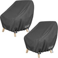 Waterproof Patio Chair Cover 2 Pack - Fits Up to 32in W Deep Seat