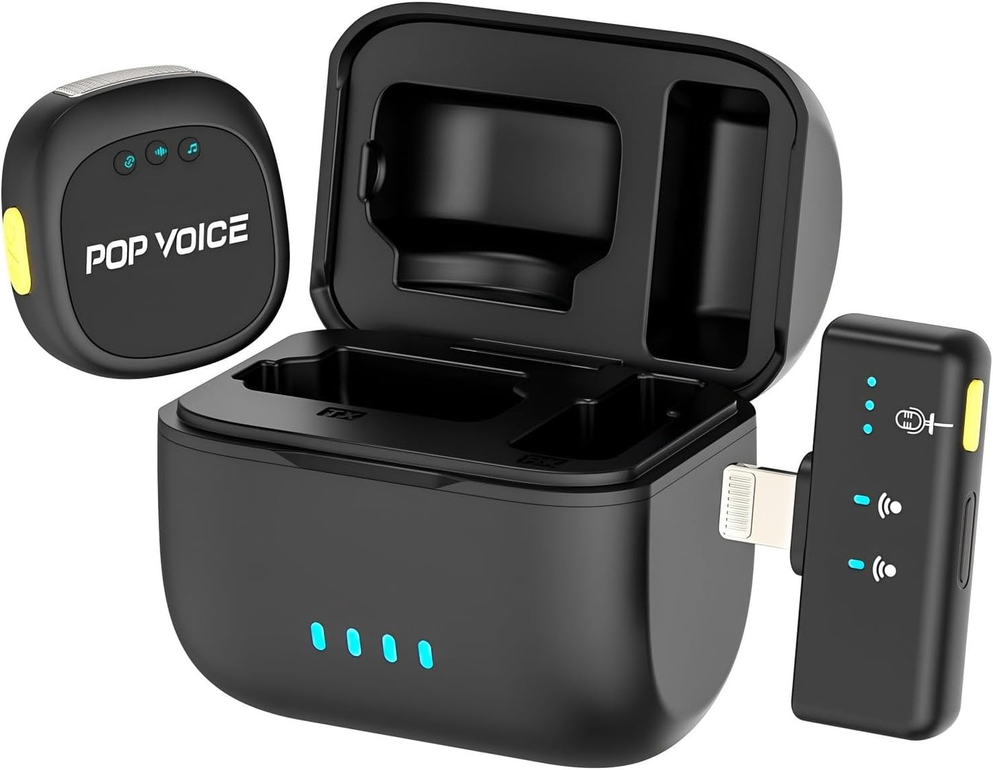 Mini Microphone for iPhone 14/13/12 with Noise Cancellation