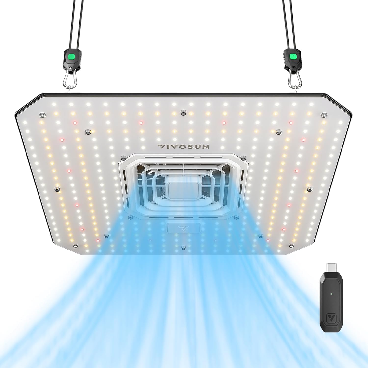 VIVOSUN AeroLight A100SE LED Grow Light with Integrated Fan