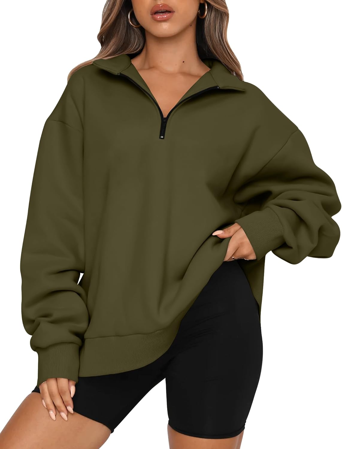 Trendy Queen Womens Oversized Sweatshirts for Fall Fashion