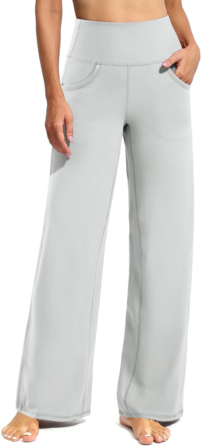 Promover Wide Leg Pants for Women - Comfortable Yoga Pants