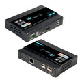 4K@60Hz HDMI KVM USB Extender - 196ft Lossless Video & 4x USB2.0