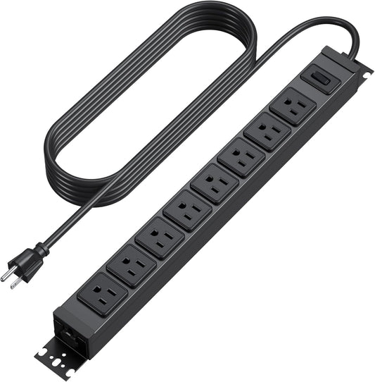 360 Rotating Mountable Power Strip ~ Gaming Ready!