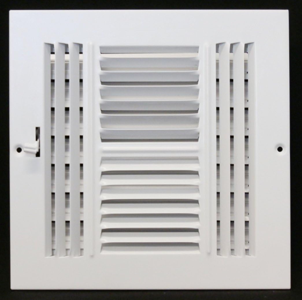 HVAC Premium 12w X 12h 4-Way AIR Supply Grille for Home Use