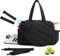 Tennis Gym Bag for Women - 2-Racket Duffle with Shoe Compartment