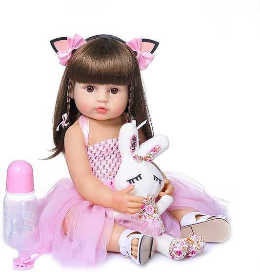 Wamdoll 22 Inch Realistic Sweet Face Reborn Toddler Doll