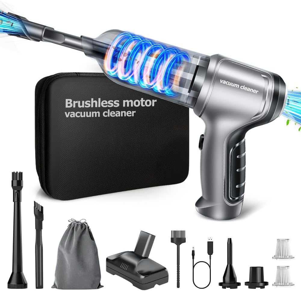 Powerful 15000PA Cordless Car Vacuum Cleaner for All Needs