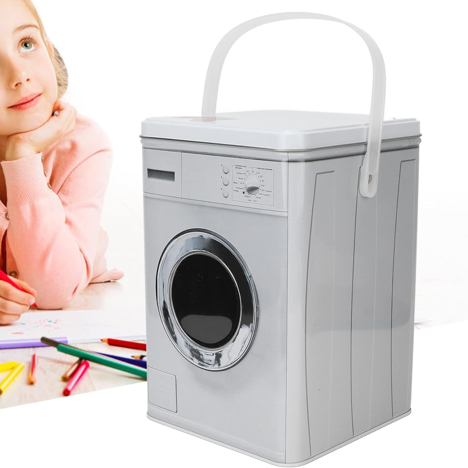 YUYTE Laundry Detergent Storage Box - Neatly Organize with Style