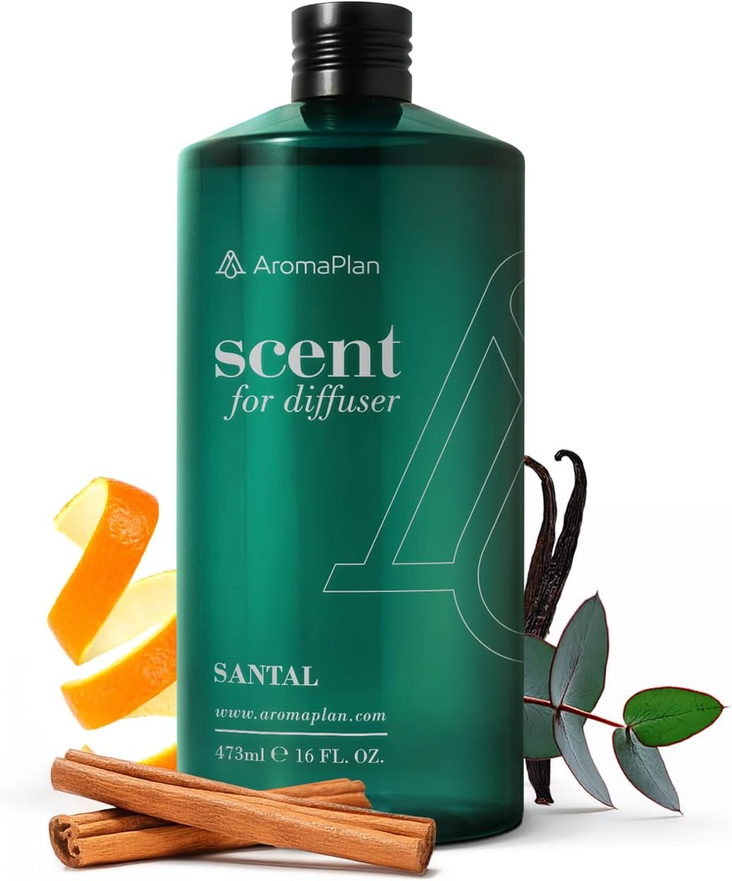 AromaPlan Hotel Scents Santal 16 Fl Oz - Luxury Aroma Oil
