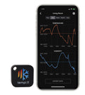 Wireless Temperature and Humidity Sensor - Accurate Bluetooth Logger