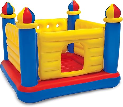 Intex Jump O Lene Castle Inflatable Bouncer for Kids Ages 3-6