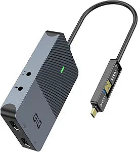 USB 3.0 to Dual HDMI Adapter for 4K and 1080P Displays