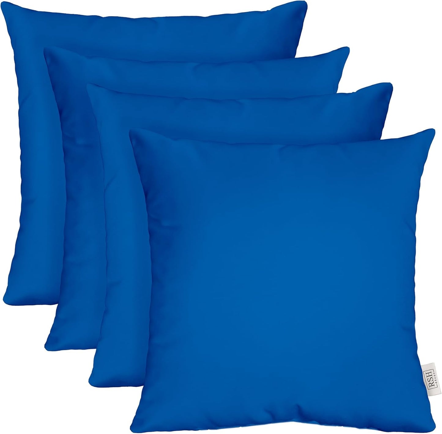 Sunbrella Square Throw Pillows Set of 4 | 20in x 20in | Outdoor