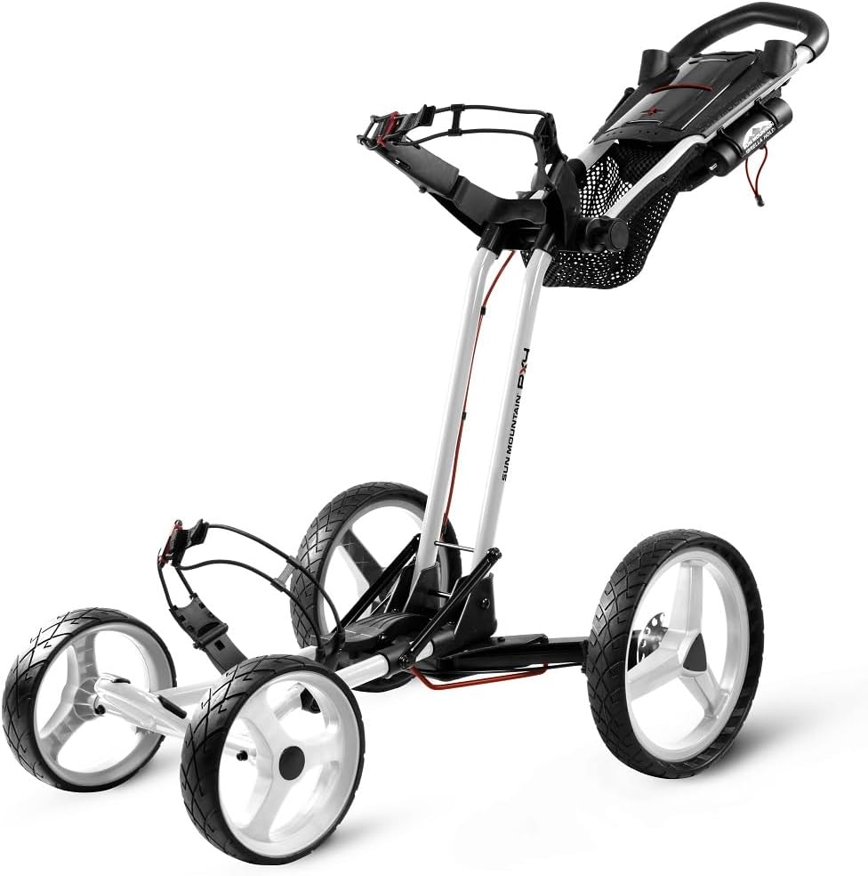Sun Mountain Pathfinder Px4 - Effortless 4-Wheel Golf Cart