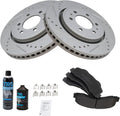 Front Brake Pad & Rotor Kit for 2010-17 Ford F-150 6 Lug - Complete
