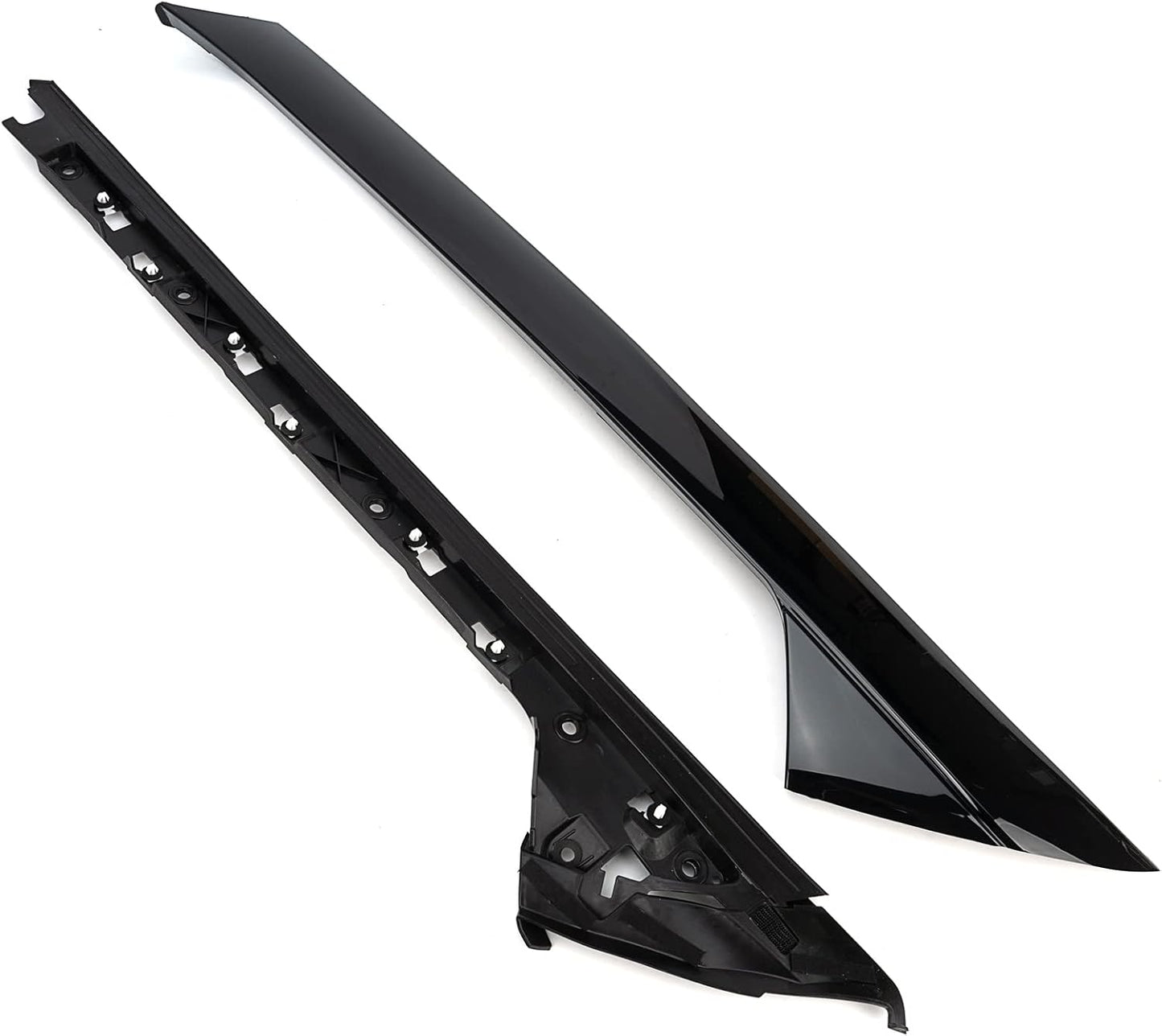 Qagea Windshield A-Pillar Panel Trim for 2011-2019 Ford Explorer