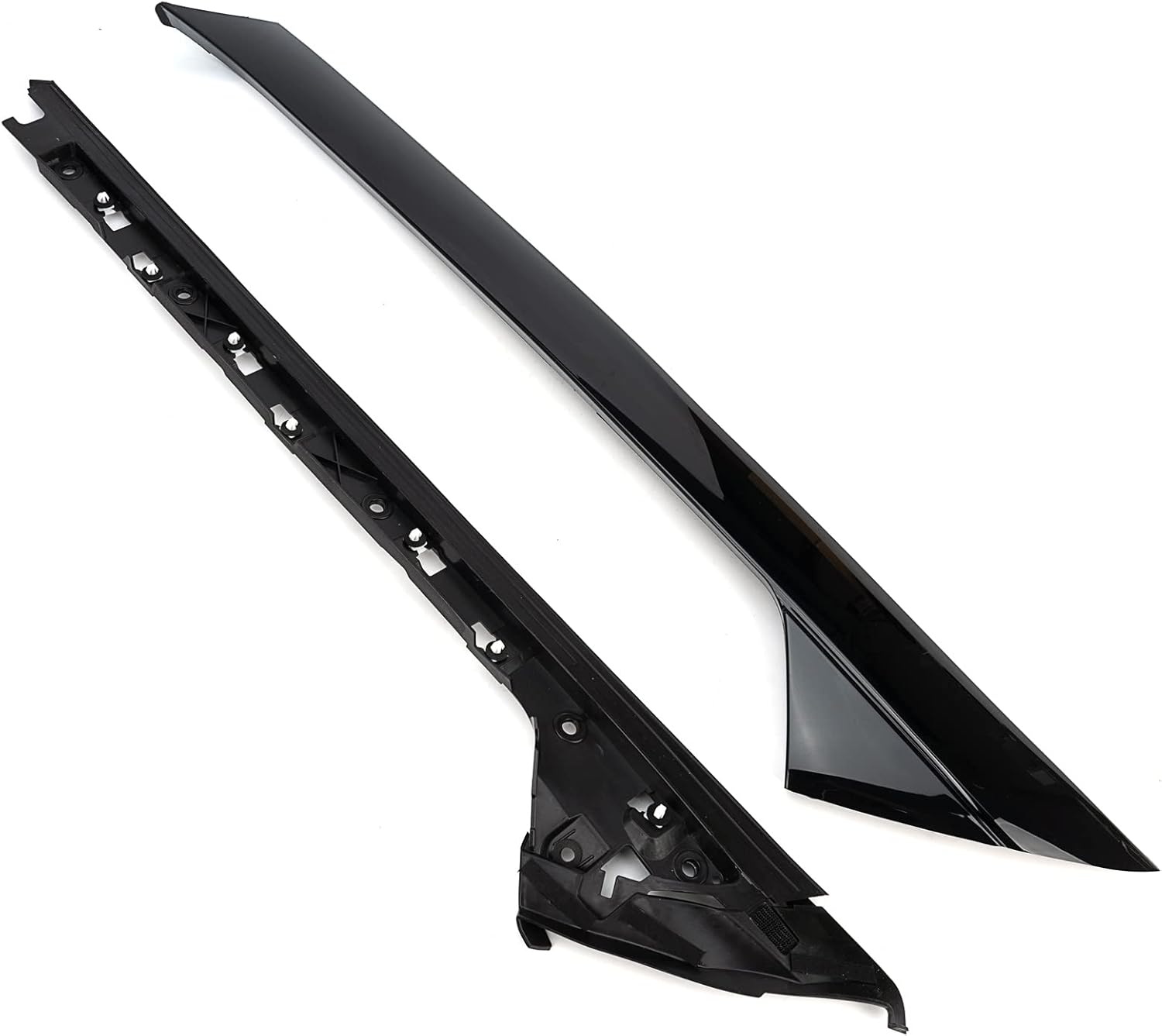 Qagea Windshield A-Pillar Panel Trim for 2011-2019 Ford Explorer
