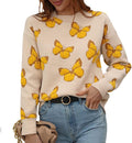 Cozy Leopard Print Sweater for Women Perfect for Casual Fall Wear