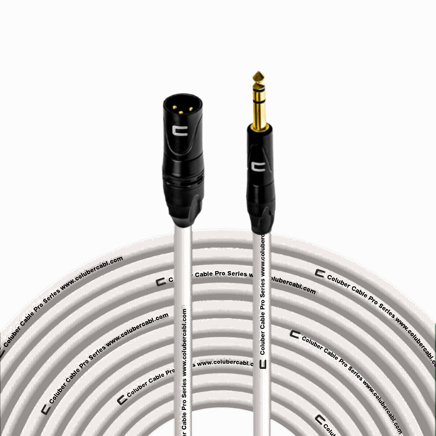 Balanced XLR Cable Male to 1/4 TRS - 150 Feet for Pro Sound