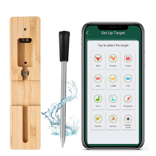 Bluetooth Meat Thermometer: Long Range Instant Read