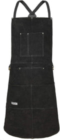 Leather Welding Apron - Heat and Spark Resistant Heavy Duty Apron