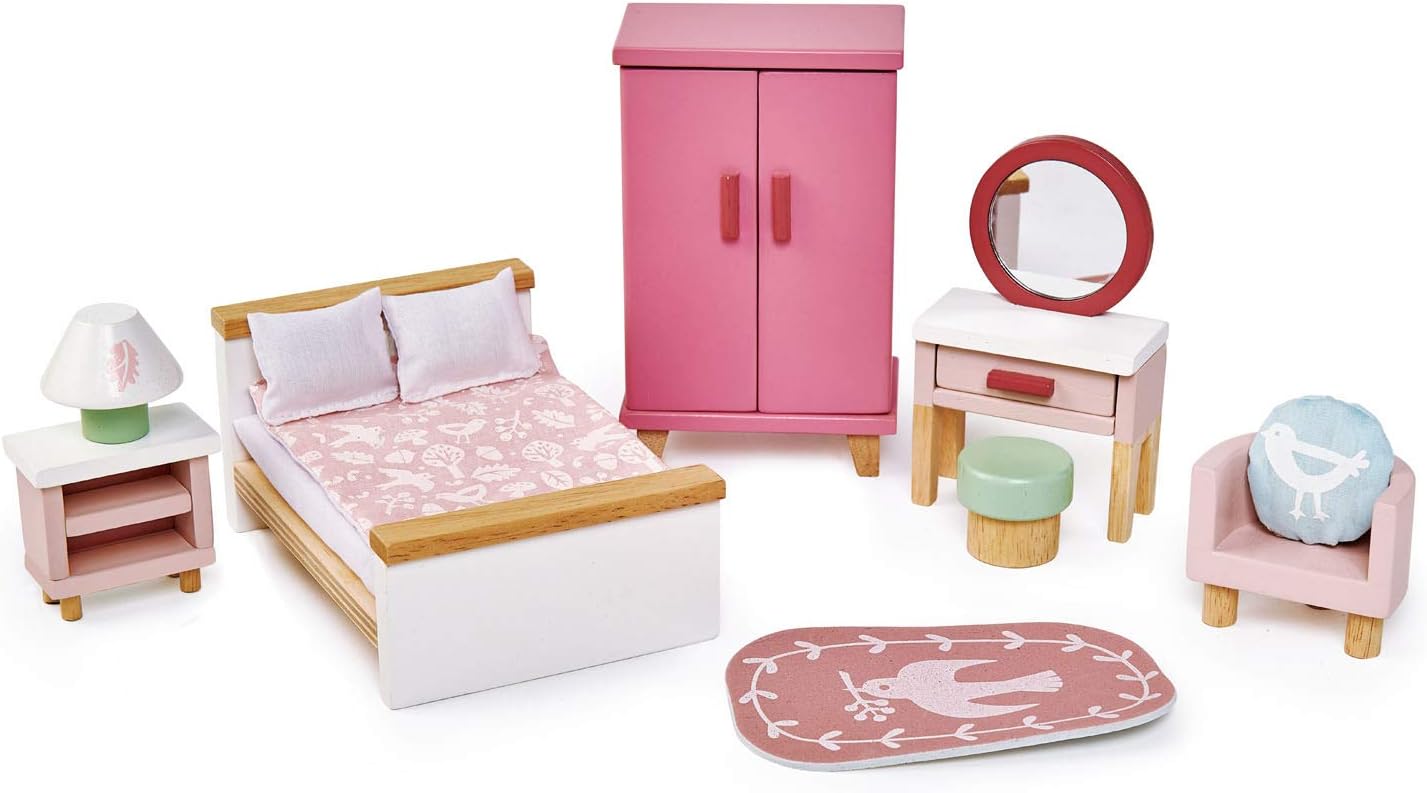 Dovetail Dollhouse Accessories for Creative Play by Tender Leaf