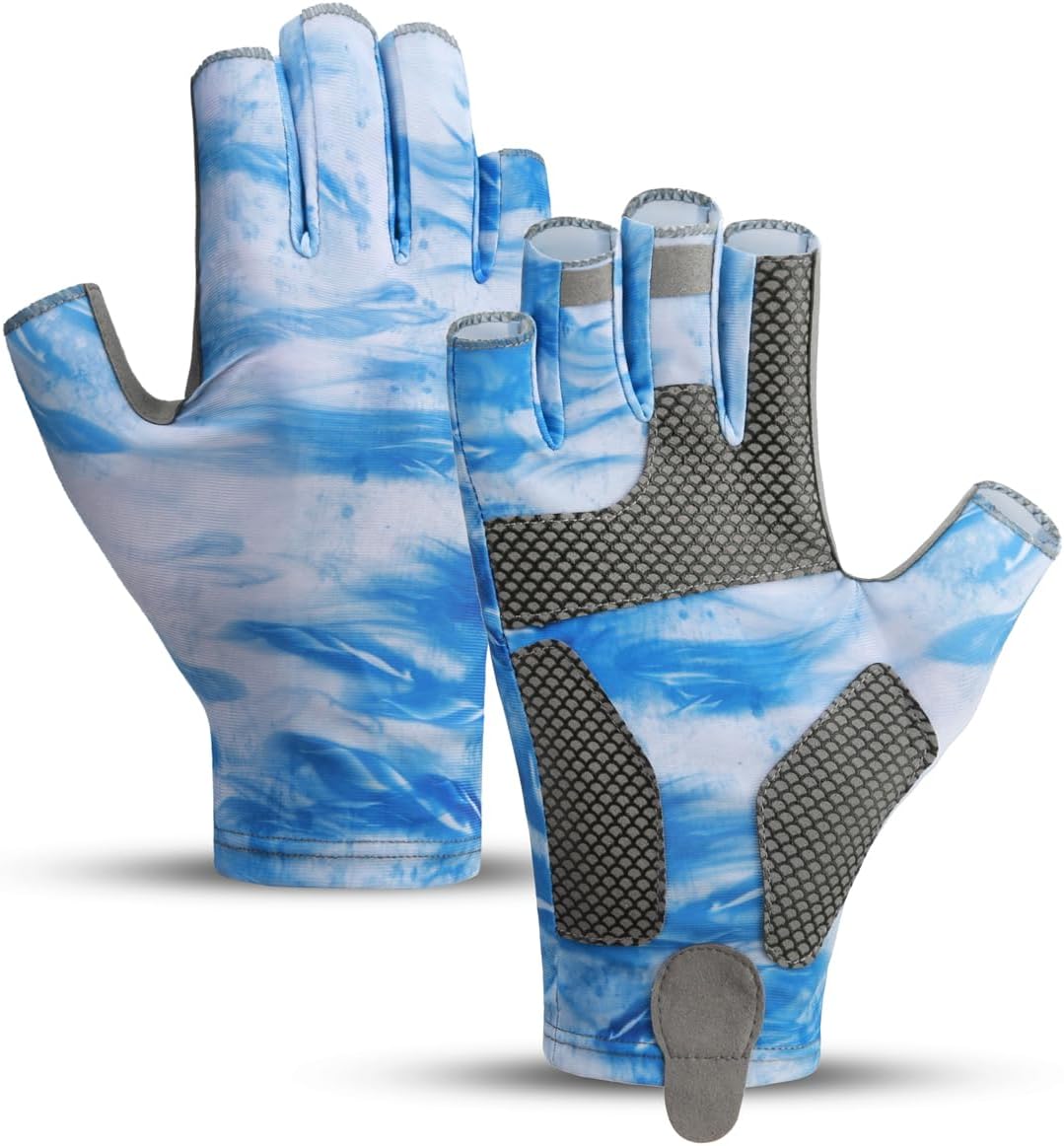 UV Protection Fishing Gloves by SUJAYU