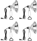 Simple Deluxe Clamp Lamp Light 150 Watt with 8.5 in Reflector - 4 Pack