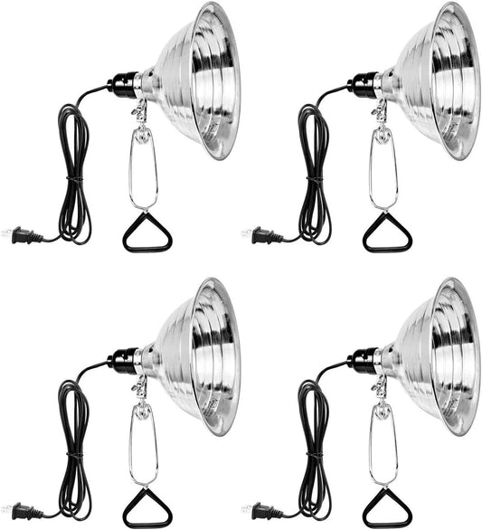 Clamp Lamp Light with 8.5 Inch Reflector for Versatile Use