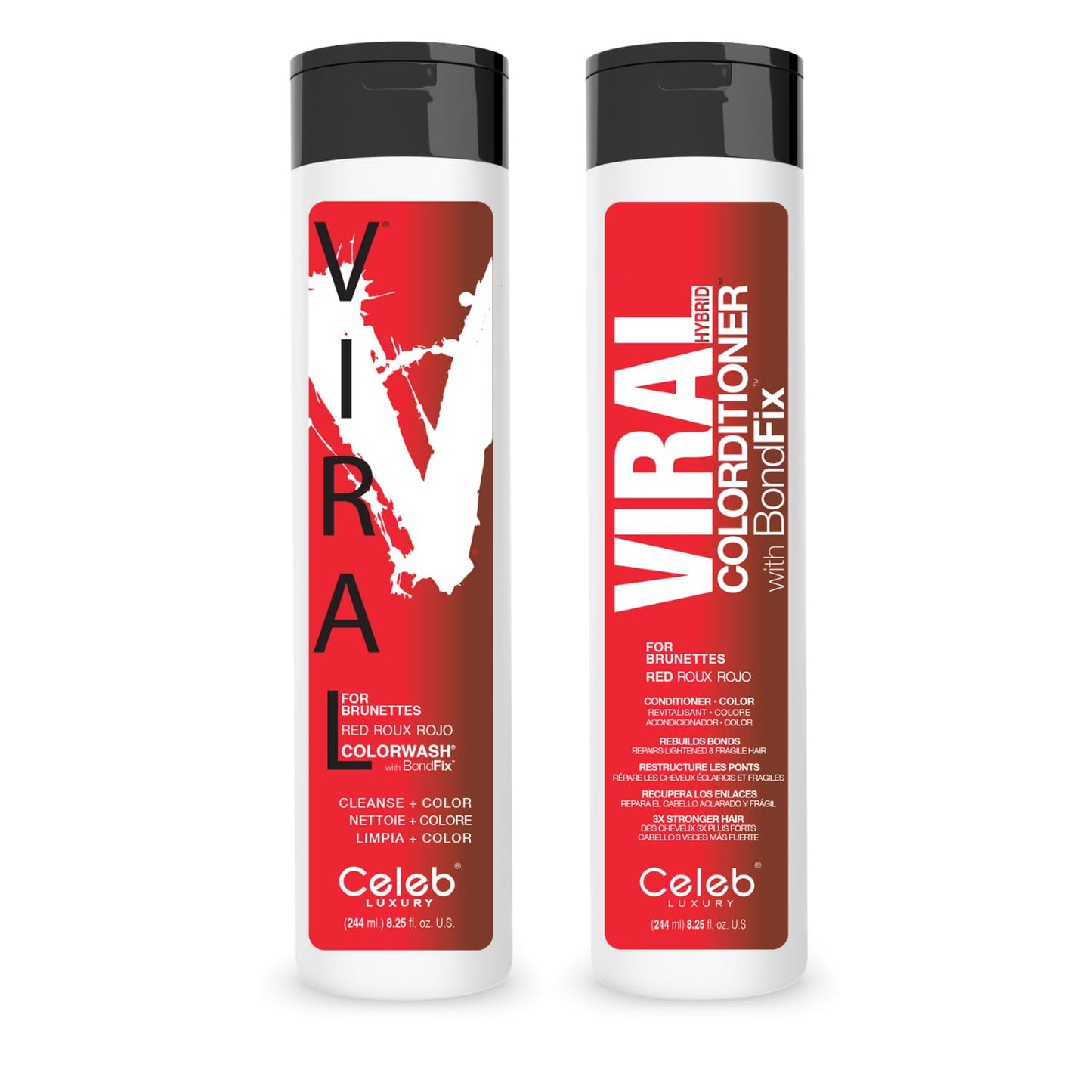 Intense Color Depositing Shampoo + Rebuilder - Vegan, Semi-Permanent
