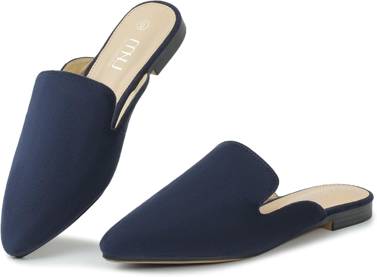 MUSSHOE All-Season Women's Mules: Stylish Slip-on Comfort Flats
