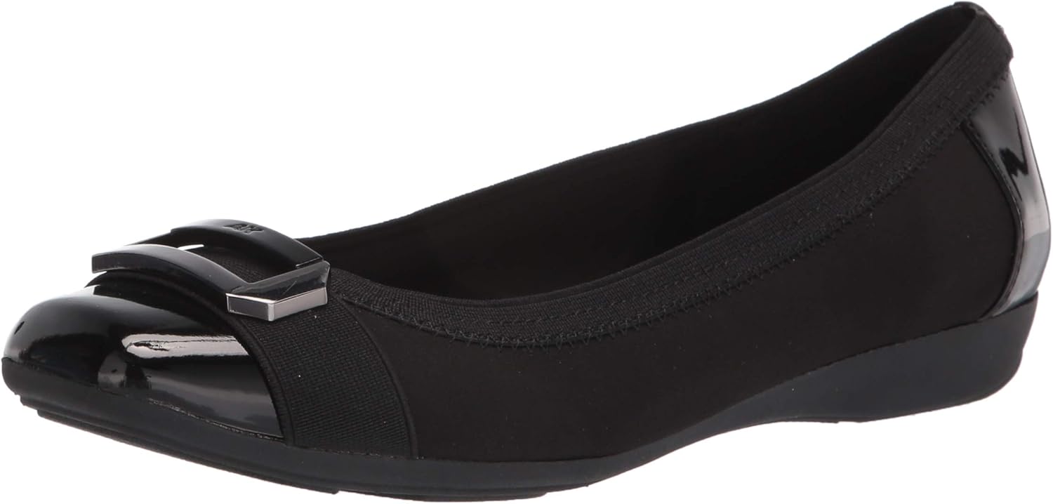 Anne Klein Women's Uplift Ballet Flat for Everyday Comfort