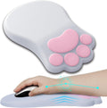 Cat Paw Wrist Support Mouse Pad - Pain Relief & Comfort